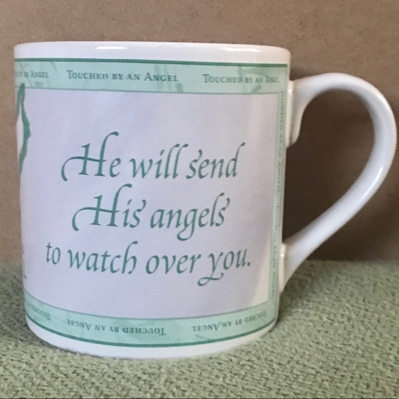 Vintage Touched by an Angel Oversized Coffee Mug - Picture 2 of 8